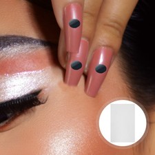 4pcs fogli di specchio autoadesivo flessibili non in piastrelle adesive