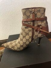 Stivali corti Gucci in pelle