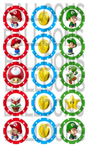 Cialda super mario bros - cialda,