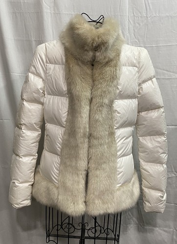 Giubbotto piumino donna bianco