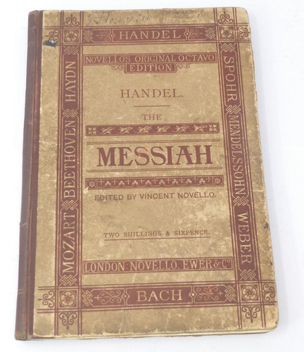 Handel messia novello - handel, il