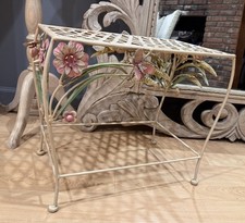 Tavolino da patio vintage Tole