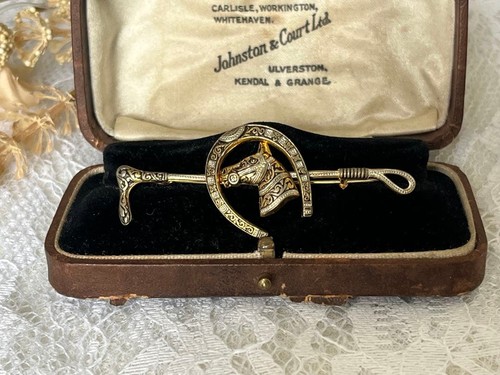 Spilla cavallo vintage - , tono
