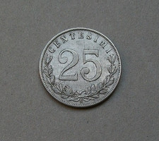 Centesimi aquila sabauda - 25,