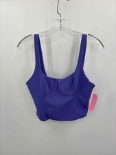 Canotta ritagliata Zara viola