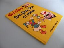 TOPOLINO GIOCANDO SI IMPARA "QUI QUO QUA E I ROBOT" 1^ED. 1985 MONDADORI OTTIMO