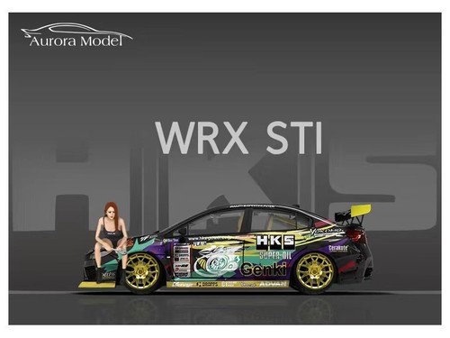 Subaru wrx sti figurina - sti, +