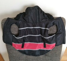 Cappotto cane giacca nylon isolato con cappuccio taglia small chihuahua maltese Yorkshire