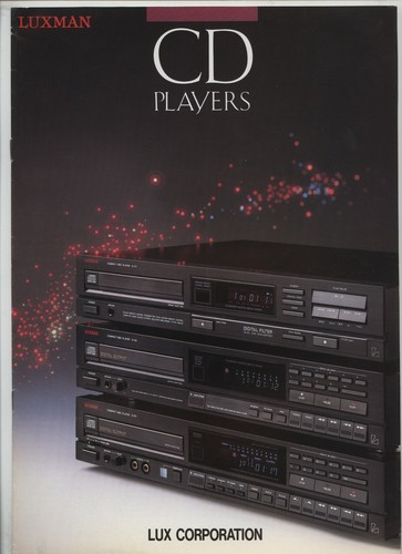 Luxman players catalogo - cd,