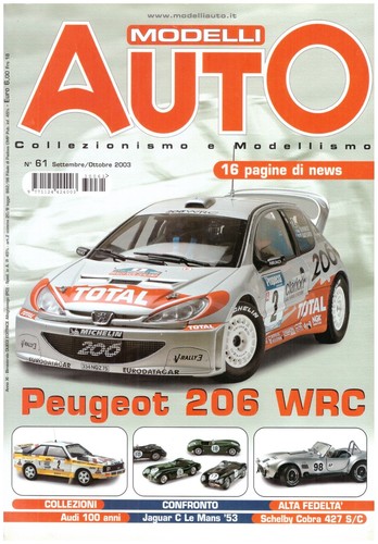 Modelli auto rivista - n°,