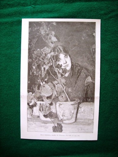 1895 alla finestra quadro - -, finestra,