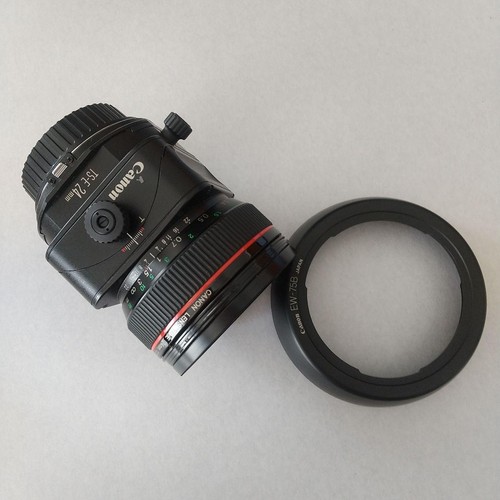 Canon obiettivo 24 mm - ts-e,