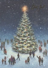 Cartolina Natalizia ALBERO DI