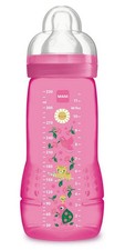 Mam Biberon 330ml Easy Active Tettarella in Silicone Rosa