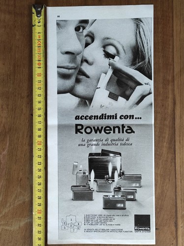 Pubblicità vintage 1970