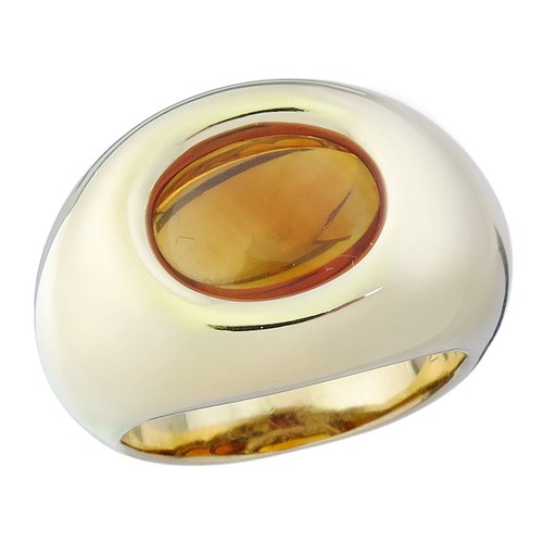 Anello pomellato citrino oro - pomellato,