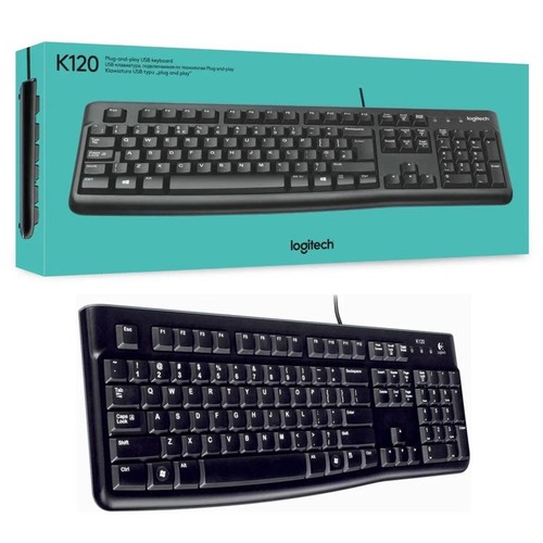 Tastiera usb logitech k120 - tastiera, con