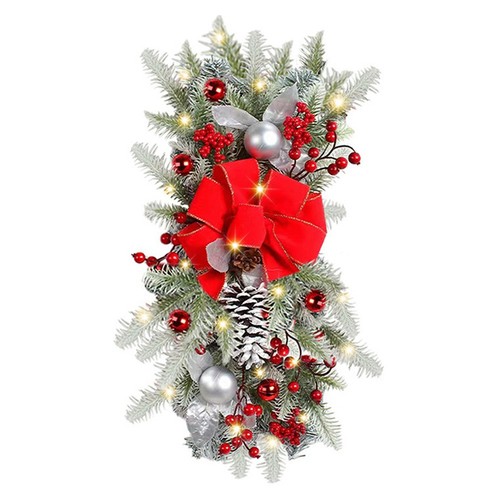 Ghirlanda natale con - ghirlanda,
