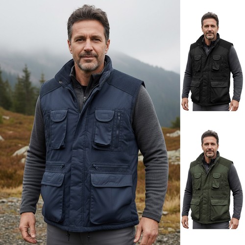 Gilet uomo multitasche - uomo,