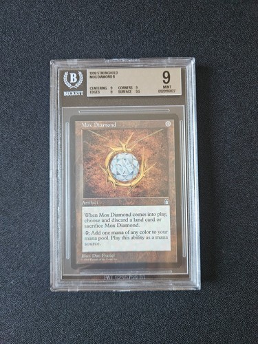 Mtg stronghold mox diamond - mox, bgs