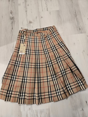 Gonna burberry nova quadri - a,