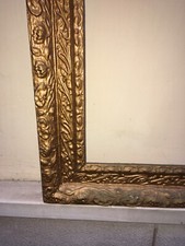 ANTICA CORNICE-ARTISTICA LAVORAZIONE-UTILE PER STAMPE E ALTRE OPERE D'ARTE