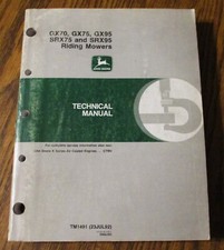 John deere gx70 gx75 gx95 - john,