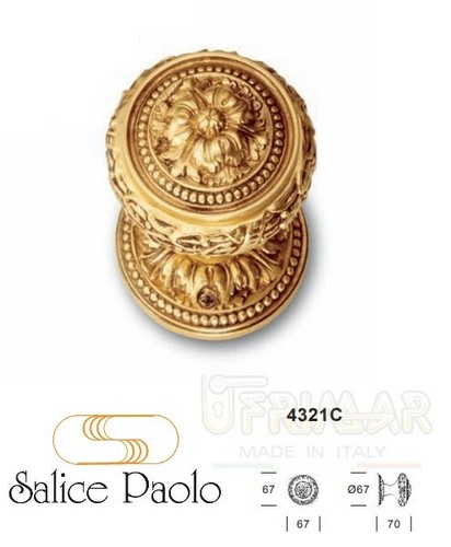 Pomolo porta fisso girevole - porta,
