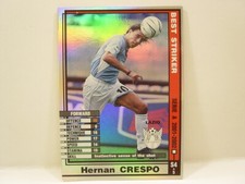 Panini WCCF 2001-02 BS Hernan Crespo 1975 Argentina n.10 SS Lazio Miglior Attaccante