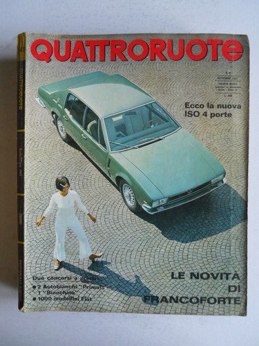 Quattroruote 141 1967 iso - quattroruote,