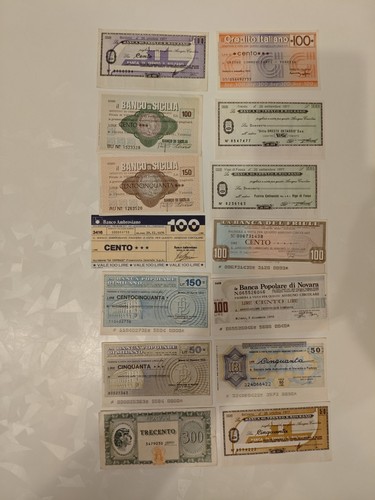 Mini assegni anni - anni, 70