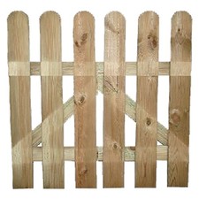 CANCELLO IN LEGNO 'LAMELLE'