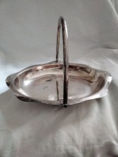 Vassoio ovale placcato argento