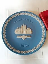 Piatto inglese Wedgwood Jasperware Natale anno 1980