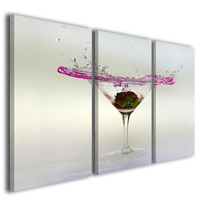 Quadro arredo angolo bar Bluft