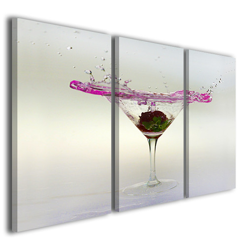 Quadro arredo angolo bar - , bluft