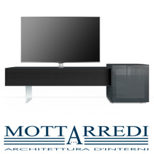 MOBILE IN VETRO PORTA TV FINO A 65" MUNARI NAKED HIGH SOUND - Chiama x sconto