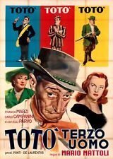 Manifesto cinematografico: TOTO' TERZO UOMO  ( TELATO )