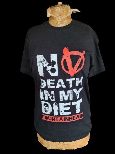 Shirt vegan death - in, my