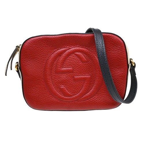 Borsa tracolla gucci - gucci, rosso