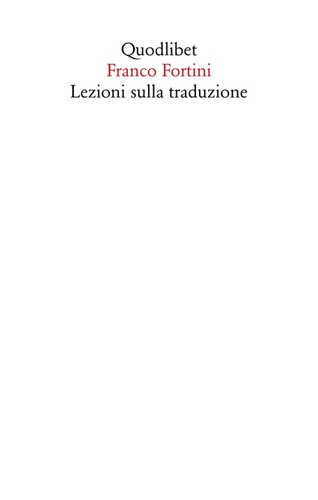Lezioni sulla traduzione - sulla,