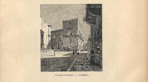 Stampa antica messina veduta - messina,