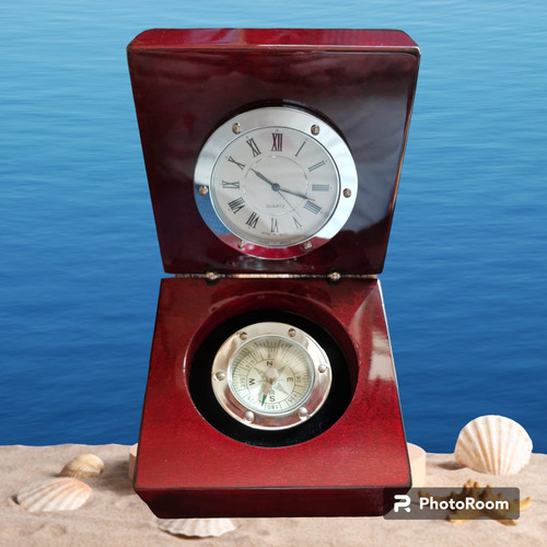Bussola orologio nautico da - &,