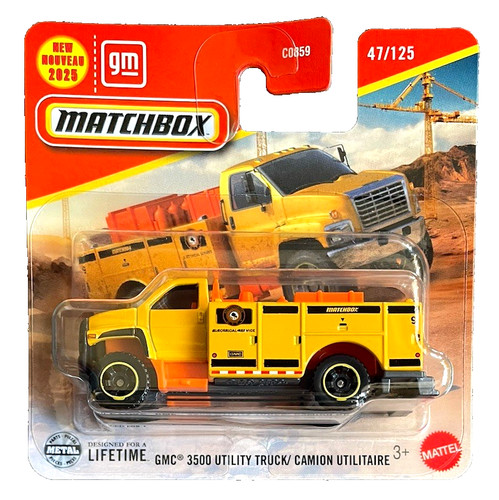 Matchbox gmc 3500 utility - matchbox,