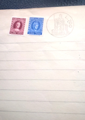 1977 splendida carta bollata - carta,