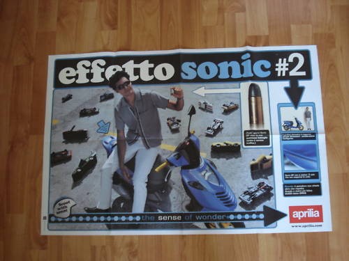 Poster anno 1998 aprilia - poster,