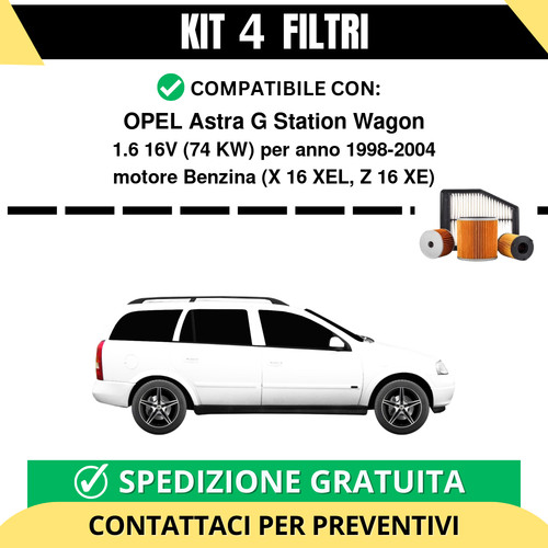 Kit filtri tagliando per - filtri,