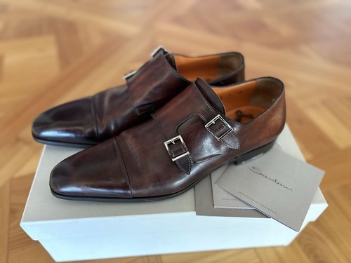 Santoni derby uomo - santoni, pelle