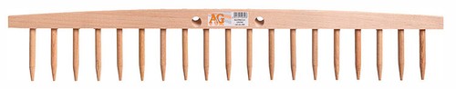 Rastrello per fieno legno a - in,