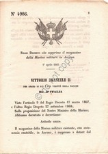 Regio Decreto 1869  Ancona